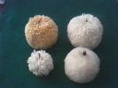woolen ball for polishing with handle,stick ribbon woolen ball.